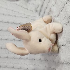 🕸Vintage Ty Beanie Baby Original Nibbler Bunny 1999 P.E. Pellets